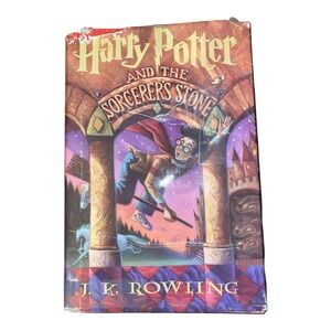 Harry Potter and the Sorcerer's Stone by J. K. Rowling (1998, Hardcover)